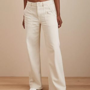 Bukser | Dame Lea Flared Chino Pant