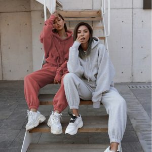 Gensere | Dame Casual Lounge Wear Hoodie